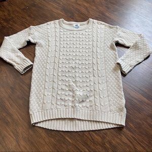 Cream Knit Sweater